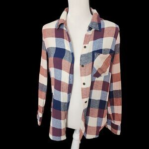 Forever 21 flannel button down long sleeve